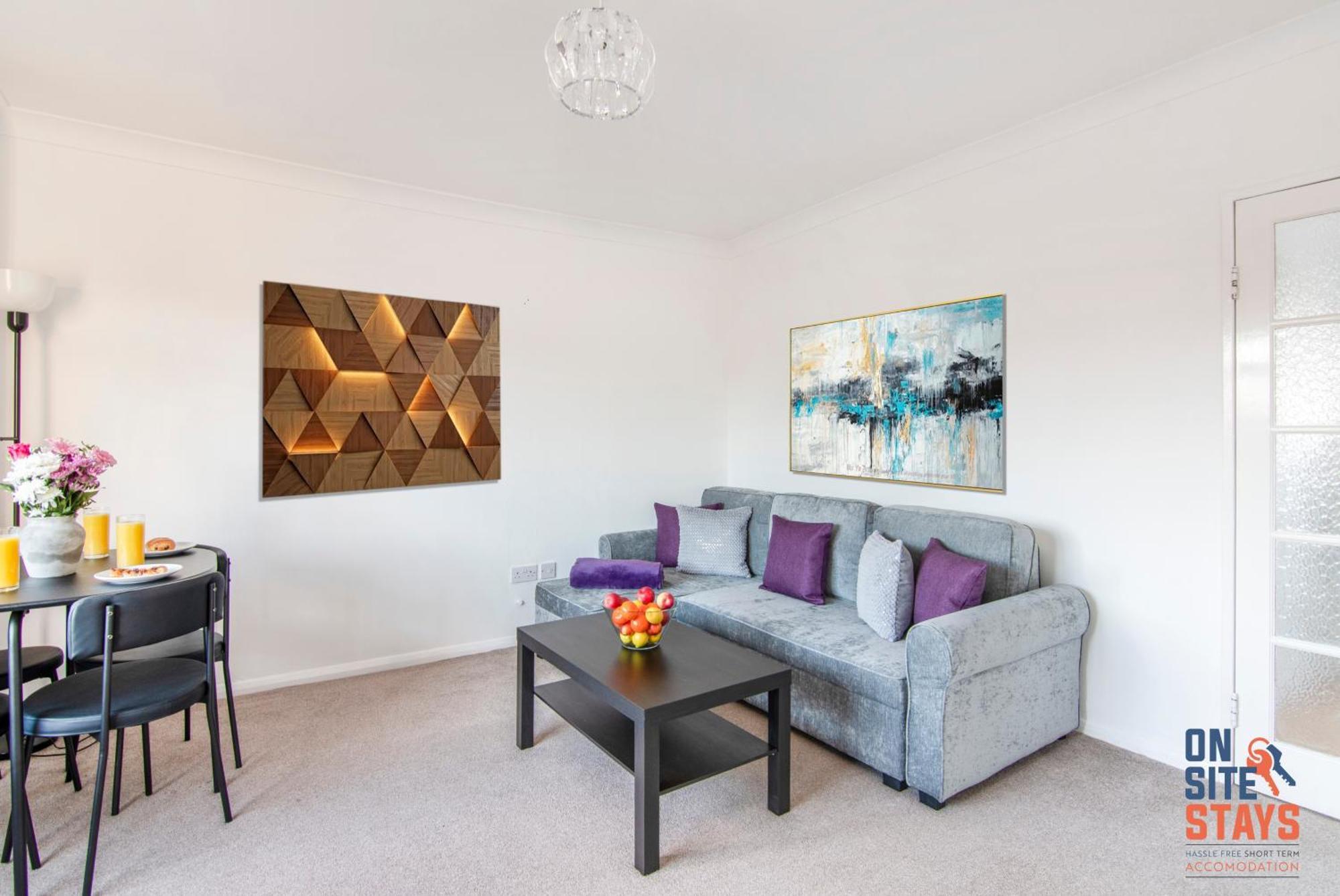 Onsitestays - Cosy 2-Bedroom Apartment With Private Entrance & Long Stay Prices Грейвсенд Экстерьер фото