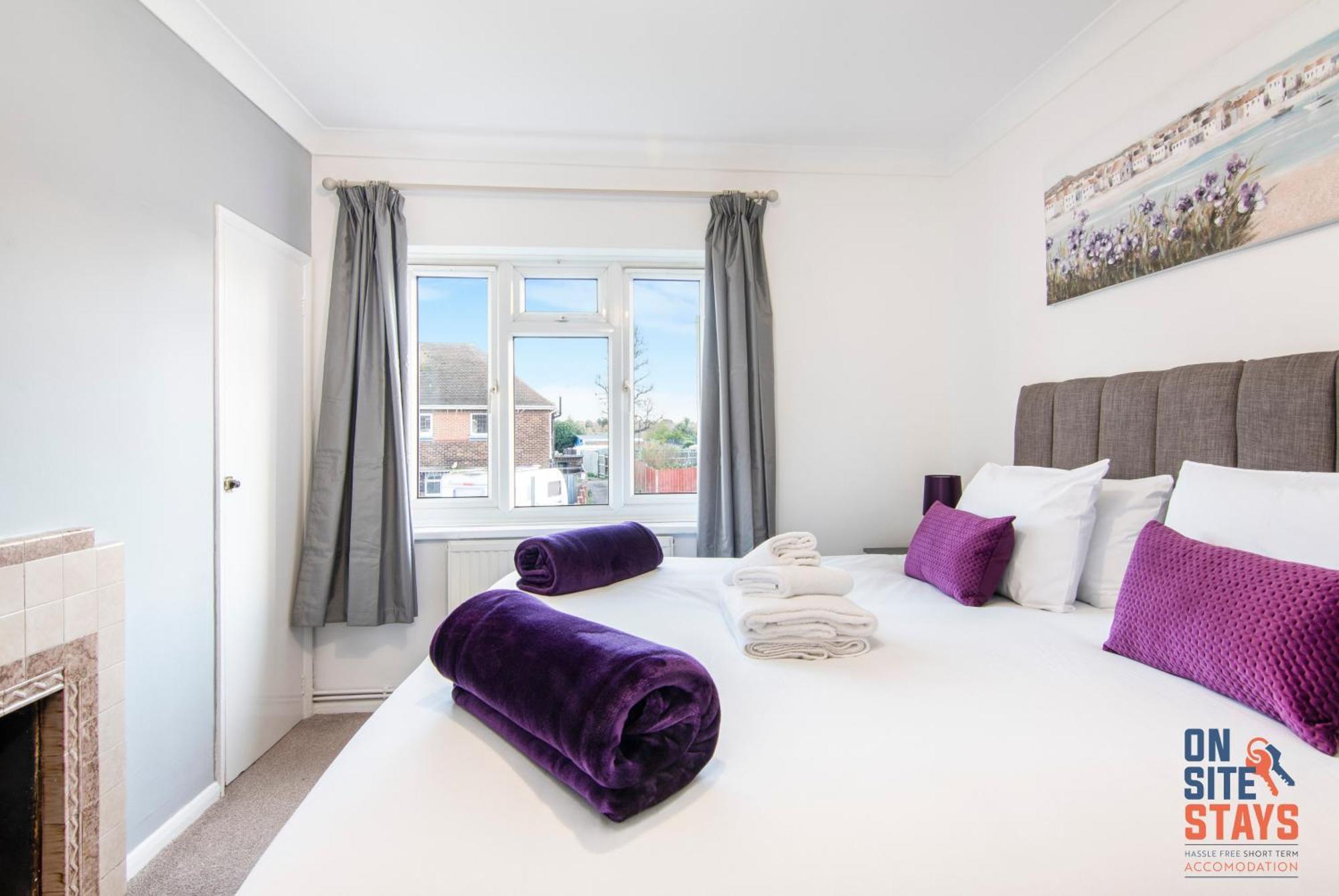 Onsitestays - Cosy 2-Bedroom Apartment With Private Entrance & Long Stay Prices Грейвсенд Экстерьер фото
